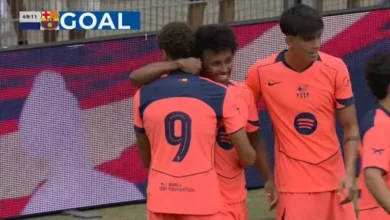"برشلونة يحقق انتصاراً بخماسية على بازل السويسري ودياً بفضل عبد الكريم" 3 "برشلونة يحقق انتصاراً بخماسية على بازل السويسري ودياً بفضل عبد الكريم"