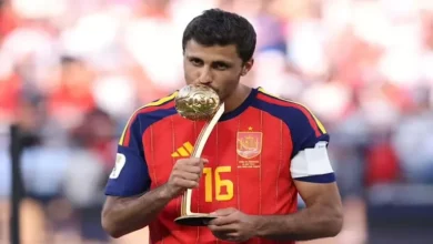 برشلونة يعلن موعد حفل تقديم رودري قبل مواجهة الأهلي 4 برشلونة يعلن موعد حفل تقديم رودري قبل مواجهة الأهلي