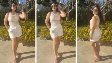 بوسي تتألق بإطلالة صيفية جديدة بـ"شورت" والجمهور يتفاعل- صور
