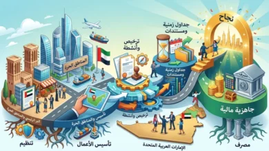 تأسيس الأعمال في الإمارات: 4 خطوات من اختيار الهيكل إلى الاستعداد المالي