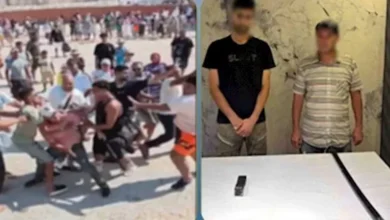 تداول فيديو يظهر اعتداء شخصين على شاب في شاطئ مطروح