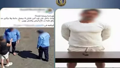 تطورات جديدة في قضية اعتداء شاب على عنصرين من الأمن الإداري في التجمع