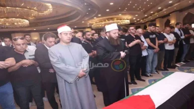 جنازة السفير الفلسطيني دياب اللوح في القاهرة: صور وتفاصيل الحدث