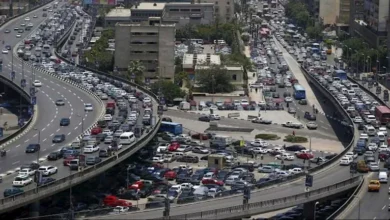 حركة المرور في القاهرة والجيزة: سيولة أعلى الدائري وكثافات متوسطة في الهرم وفيصل 3 حركة المرور في القاهرة والجيزة: سيولة أعلى الدائري وكثافات متوسطة في الهرم وفيصل