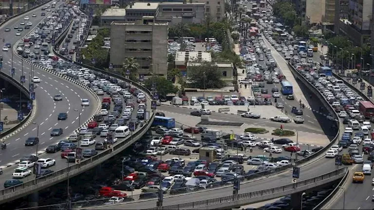 حركة المرور في القاهرة والجيزة: سيولة أعلى الدائري وكثافات متوسطة في الهرم وفيصل 1 حركة المرور في القاهرة والجيزة: سيولة أعلى الدائري وكثافات متوسطة في الهرم وفيصل
