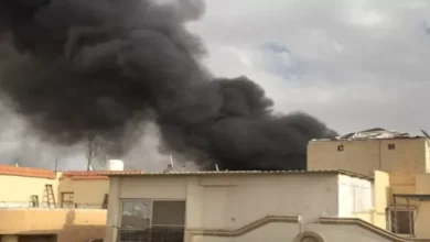 حريق في مخزن أخشاب بالهرم والحماية المدنية تتدخل للسيطرة على النيران