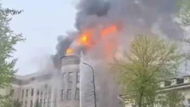 حريق في معهد الأبحاث للعلوم الفضائية قرب موسكو وفقاً لوكالة تاس