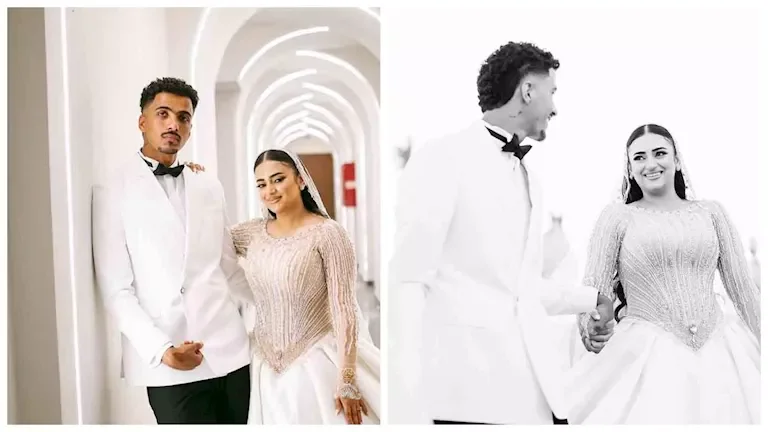 حسام عبد المجيد ينشر صوراً جديدة من حفل زفافه المميز