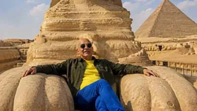 "خيري بشارة يوجه رسالة مؤثرة لـ 'أبو الهول': أرتاح في حضنك الحجري" 5 "خيري بشارة يوجه رسالة مؤثرة لـ 'أبو الهول': أرتاح في حضنك الحجري"
