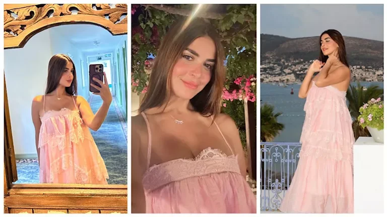 رانيا منصور تتألق بفستان جريء وتلفت أنظار الجمهور (صور)
