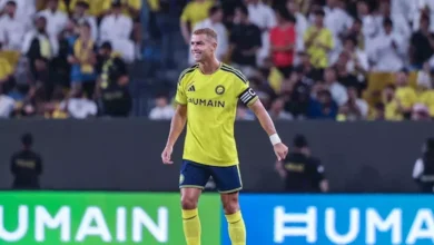 "رونالدو يحقق رقماً تاريخياً مع النصر بعد هدفه أمام التعاون في الدوري السعودي"