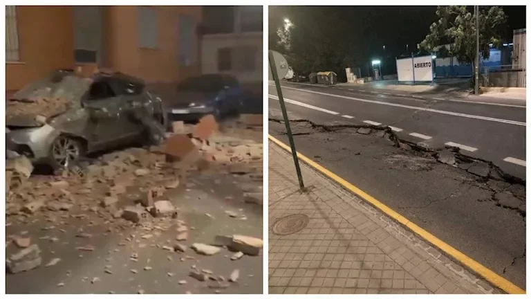 زلزال بقوة 5 درجات يضرب غرناطة الإسبانية ويتسبب بأضرار مادية