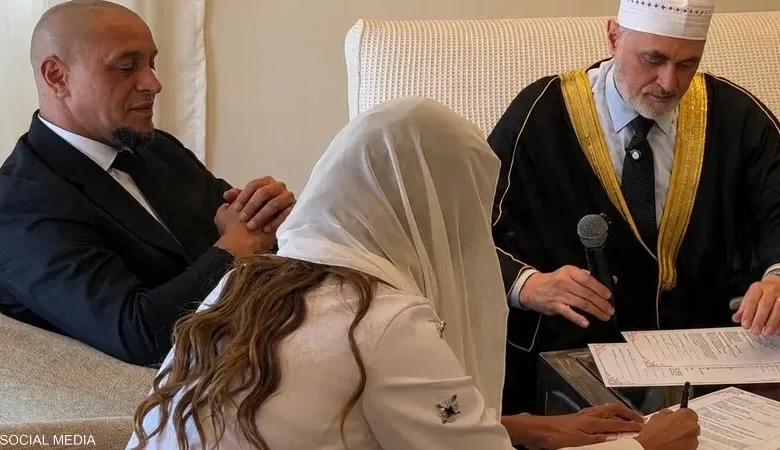 شائعات إسلام روبرتو كارلوس تحت الأضواء.. زوجته المغربية تروي القصة كاملة