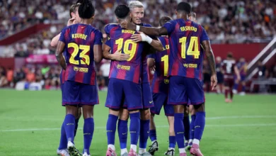 شبح الرباط الصليبي يهدد مستقبل نجم برشلونة