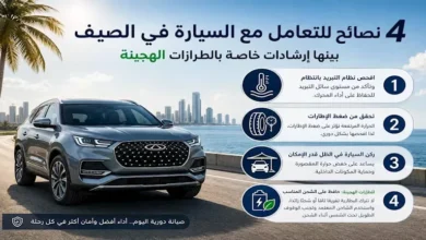 شيري تكشف عن 4 نصائح هامة للحفاظ على سيارتك في الصيف