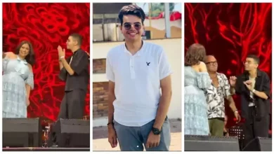 شيرين عبدالوهاب تغازل التيك توكر "نكش" وتدعوه للصعود على المسرح