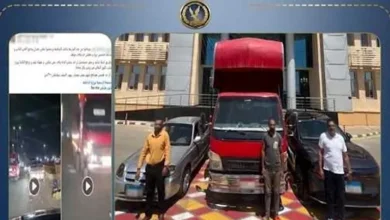 ضبط 3 سائقين يسيرون عكس الاتجاه في أكتوبر لتقصير الطريق