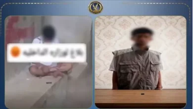 ضبط ترزي يتعاطى الحشيش أمام منزل في كرداسة بعد انتشار فيديو له