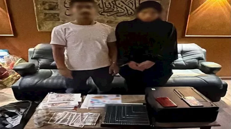 ضبط سيدة وزوجها بتهمة ترويج العملات المقلدة في الجيزة وبورسعيد