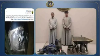 "ضبط طالب وخاله أثناء تنقيبهما عن الآثار في سوهاج بعد انتشار فيديو الحفرة"