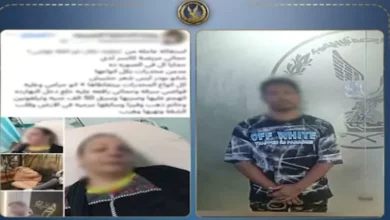 ضبط عاطل بتهمة الاعتداء بالضرب على زوجته وابنته في المقطم مما أدى إلى إصابتهما بنزيف بالمخ