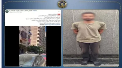 ضبط متحرش الإسكندرية بعد هروبه عند رؤية الكاميرا