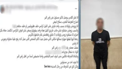 ضبط متهم بالاعتداء على أسرة في دمياط بسبب الوقوف أمام كافيتريا