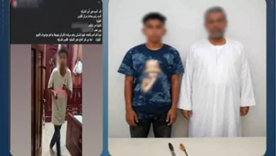 طالب في فاقوس يهدد والدته المريضة وشقيقته بسلاح ومفك بتحريض من عمه