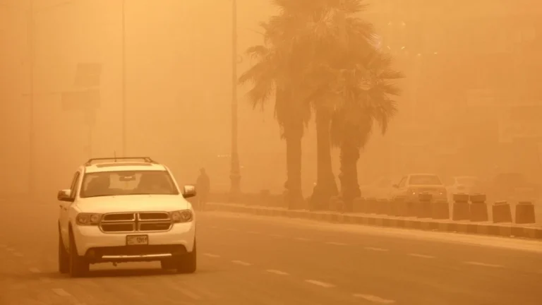 طقس العراق: غبار يهبط ودرجات الحرارة تنخفض