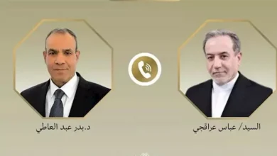عبد العاطي وعراقجي يناقشان سبل إحياء الدبلوماسية لإنهاء حرب إيران