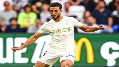 عبد المنعم ضمن قائمة نيس لمواجهة باريس أف سي في الدوري الفرنسي
