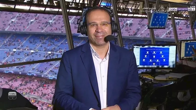 عصام الشوالي يجدد عقده مع "بي إن سبورتس" حتى عام 2030