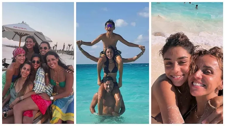 علا رشدي وأحمد داود يستمتعان بعطلة صيفية مع الأصدقاء في 11 صورة