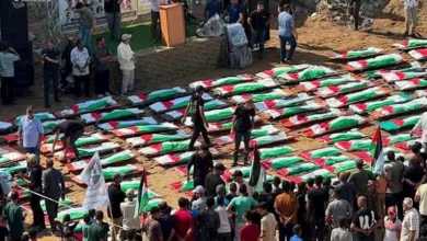 غزة تودع رفات 112 شهيدًا في جنازة جماعية بعد 3 أعوام من استشهادهم