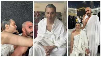 فيديو مؤثر للفنان عمرو محمد علي خلال أدائه مناسك العمرة قبل رحيله