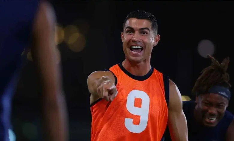 كريستيانو رونالدو يعود لتدريبات النصر السعودي بعد زفافه (فيديو)