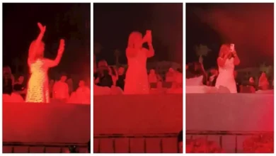 لميس الحديدي تحتفل مع جمهور شيرين عبد الوهاب في الساحل الشمالي (صور وفيديو)