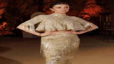 ماريتا الحلاني تتألق بالذهبي في حفل زفاف شقيقتها