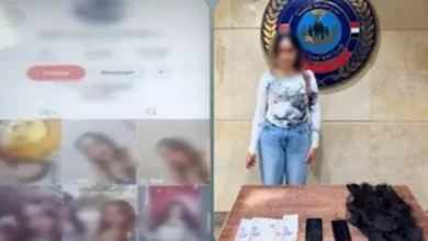 "مباحث الآداب تلقي القبض على بلوجر الهرم بسبب فيديوهات رقص"