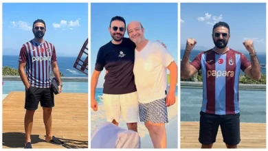 محمد كريم يشارك صورة حديثة لعمرو أديب من الساحل الشمالي