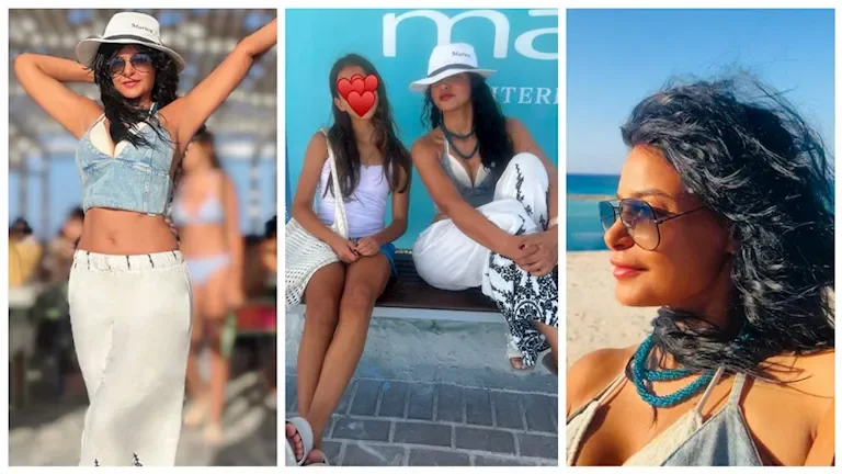 مروة الأزلي تبرز جمالها في جلسة تصوير مميزة بالساحل الشمالي