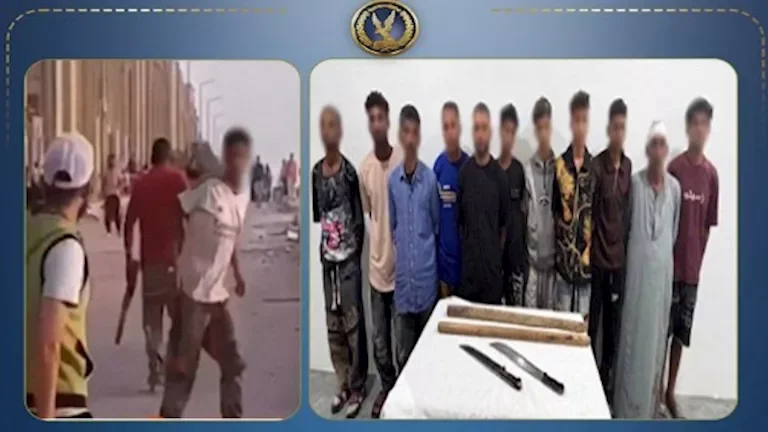 مشاجرة عنيفة بين 10 أشخاص بالعصي والحجارة في أكتوبر بسبب "الهزار"