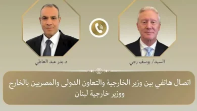 مصر ولبنان تتناولان مفاوضات روما وانسحاب إسرائيل من الأراضي اللبنانية