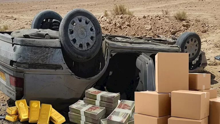 "مطاردة مثيرة على طريق الواحات تنتهي بضبط 10 ملايين و155 سبيكة ذهب مقلدة"