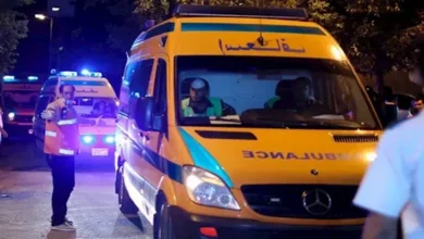 موظف يقتل أسرة كاملة تضم طفلين في حادثة على طريق السخنة