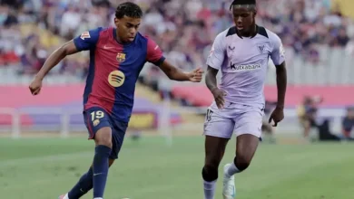 موعد مباراة برشلونة وأتلتيك بلباو في الدوري الإسباني والقناة الناقلة 2 موعد مباراة برشلونة وأتلتيك بلباو في الدوري الإسباني والقناة الناقلة