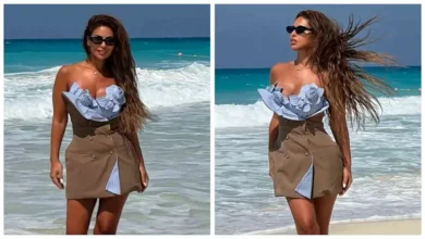 مي سليم تتألق بإطلالة جريئة على شاطئ البحر وتجذب الأنظار 5 مي سليم تتألق بإطلالة جريئة على شاطئ البحر وتجذب الأنظار