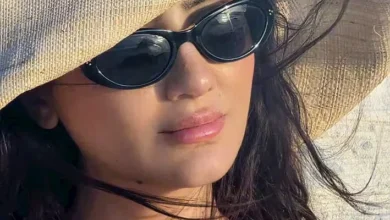 مي عمر تتألق في أحدث ظهور لها خلال إجازة الصيف - صورة جديدة