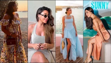 ميرهان حسين وهند صبري تتألقان بإطلالات صيفية جريئة على البحر