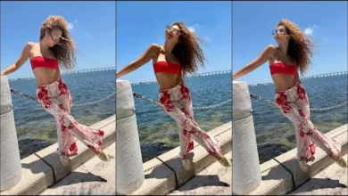 ميريام فارس تتألق بإطلالة جريئة في أحدث ظهور لها بالصور